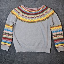 Womens Fair Isle Jumper Size M