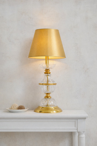 Tall vintage brass - brass, cut