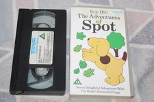 Eric Hill The Adventures of Spot VHS Video - C4