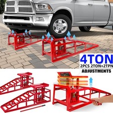 2 x Heavy Duty Metal Car Ramp