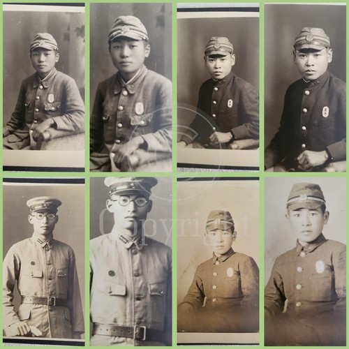 Japanese military portrait - military,