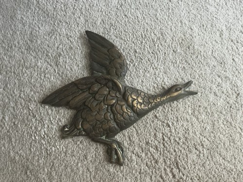 Vintage large brass flying