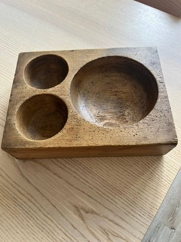 Mid c20th wooden - c20th, insert