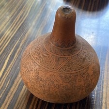 Hand Carved Peruvian Mate