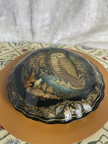 Vintage hand painted russian - hand,