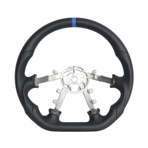 Full leather steering wheel - leather,