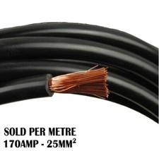 1M Black Battery Cable 170 Amp