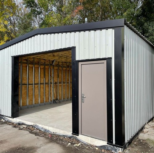 Insulated workshop steel - workshop, frame