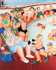 BERYL COOK, 'BATHING POOL'