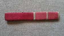 Original  WW1 Army Long Service, MBE Medal Ribbon Bar #2