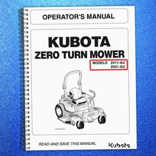KUBOTA Z411-AU Z421-AU ZERO