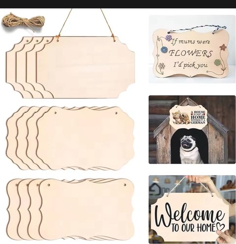 Personalised wooden hanging - personalised,
