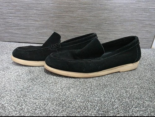 Zara men black suede - men's, on