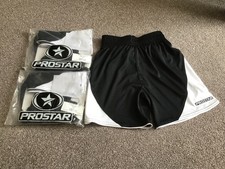 (3 Pack Bundle) Prostar Sparta Shorts Black /White Size 22 /24 Small Youth