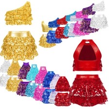 UK Girls Sequins Hip Hop Jazz