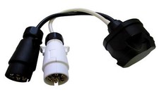 13 Pin SOCKET to 2, 7 Pin