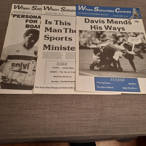 Vintage football fanzines - vintage,