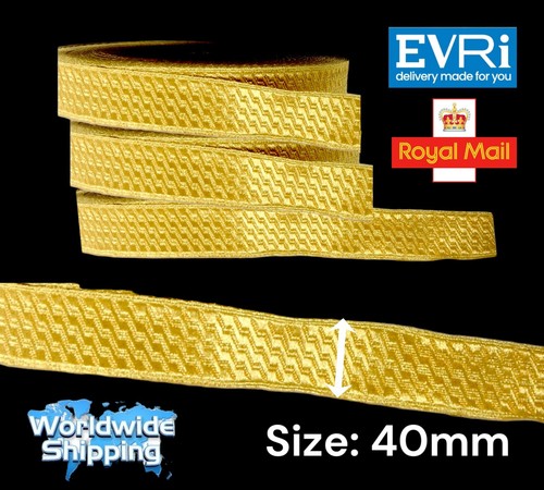 Gold mylar braid - gold,