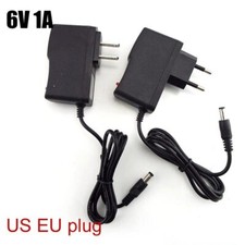 6V 1A AC to DC Power Supply Adapter Converter Transformer CCTV LED Strip Lamp