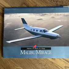 Piper Aircraft Sales Literature For The Malibu Mirage Warrior Archer Saratoga