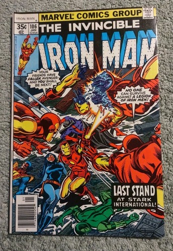 Iron man 106 - iron, newsstand