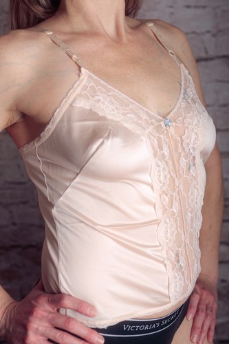 Vintage retro glam soft - soft, satin