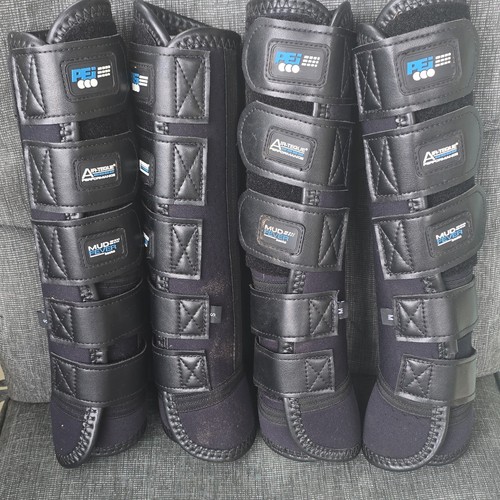 Pei black neoprene horse mud - horse,