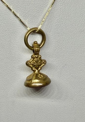 Antique georgian carnelian - carnelian, wax