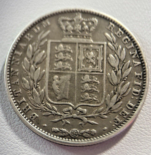 1845 queen victoria silver - 1845,