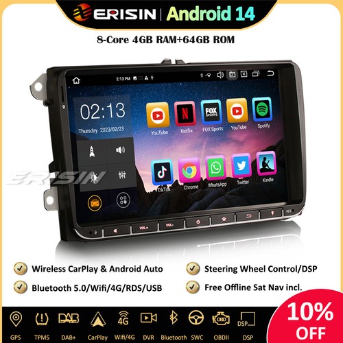 Android car stereo gps - 9", 14