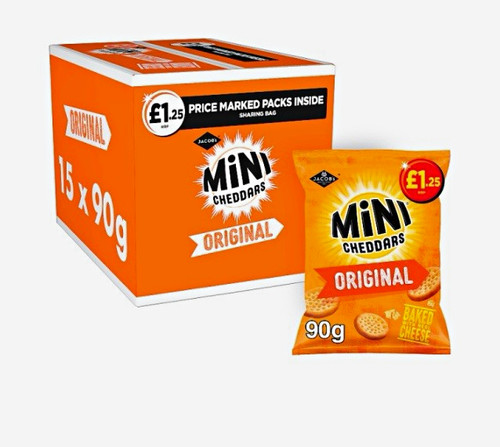 Jacob mini cheddars original - jacob's,