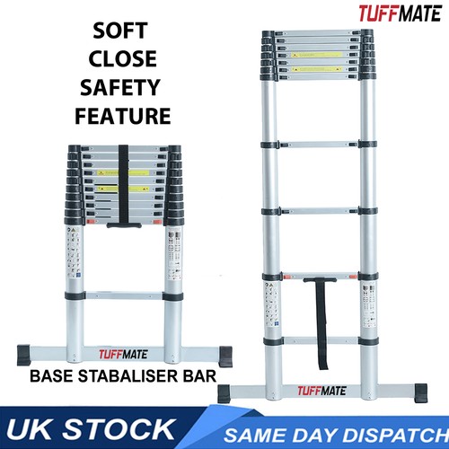 Telescopic ladder max - 2.6m,