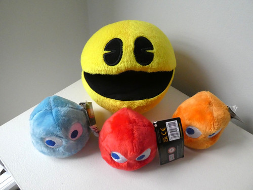 Pacman plush bundle - pacman,