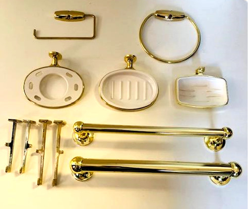 Bathroom accessories brass - accessories,