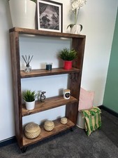 Rustic Wood Bookcase Urban
