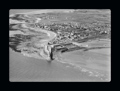 Porthcawl wales aerial view - porthcawl,