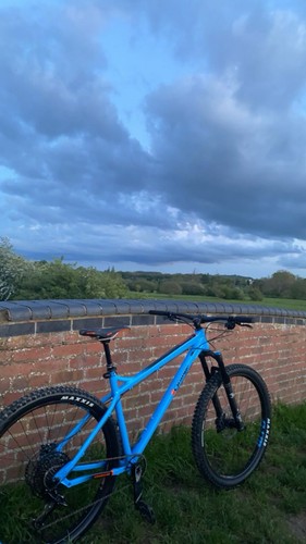 Orange crush mountain - mountain, bike