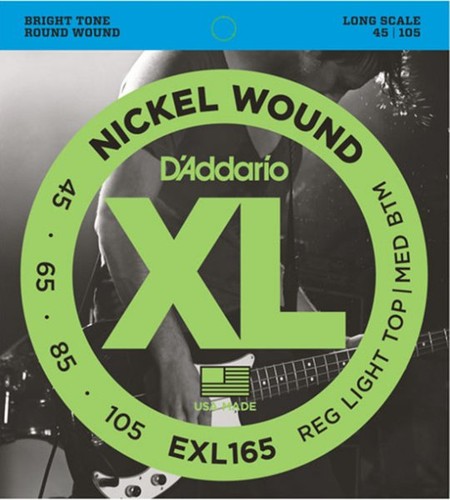 Bass guitar strings addario - bass, d'addario