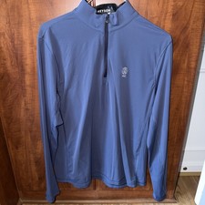 Greyson Men's Large Blue 1/4