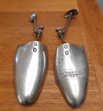 Vintage metal shoes trees - vintage,