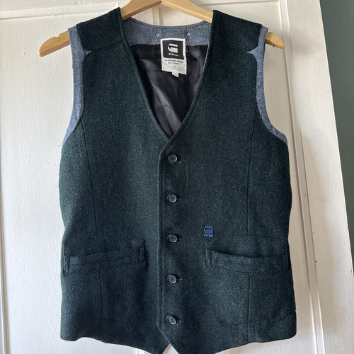 Men star raw - g-star, waistcoat