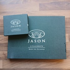 Jason Place Mats and Coasters Set Of 6 Floral Design Flowers 