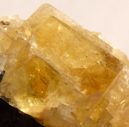 Gemmy yellow fluorite etc - gemmy,