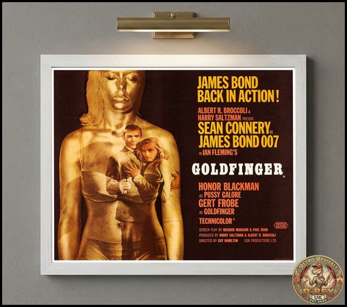 Goldfinger repro movie poster - repro,