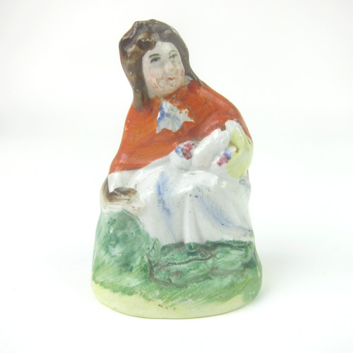 Vintage little red riding hood - riding,