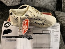 Vans Sportswear OLD SKOOL Children Shoe Kids Trainers Casual Sneaker Size-2CHI