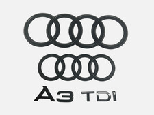 Audi A3 + TDI GLOSS BLACK