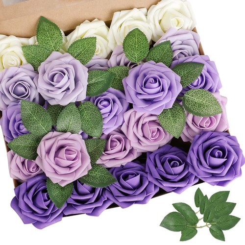 Artificial flowers dark red - flowers,