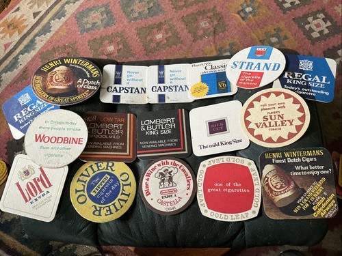 Beer mats cigarettes - 17,