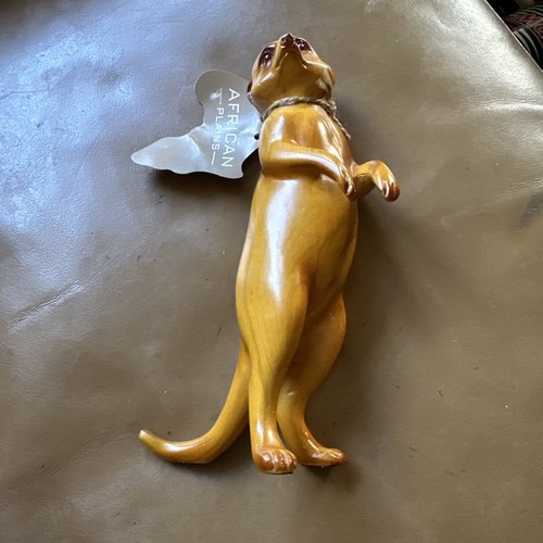 Vintage resin meerkat - vintage,